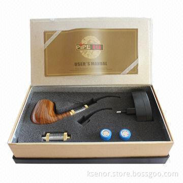 E-pipe with 900mAh Battery Capacity, 3.3-4.2V Working Voltage